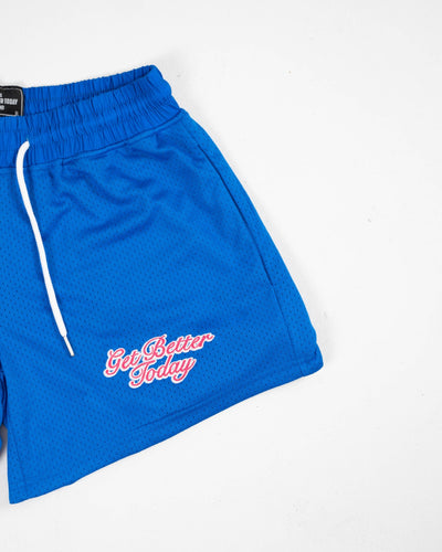 Blue/Pink Mesh Shorts - Shop Better Today