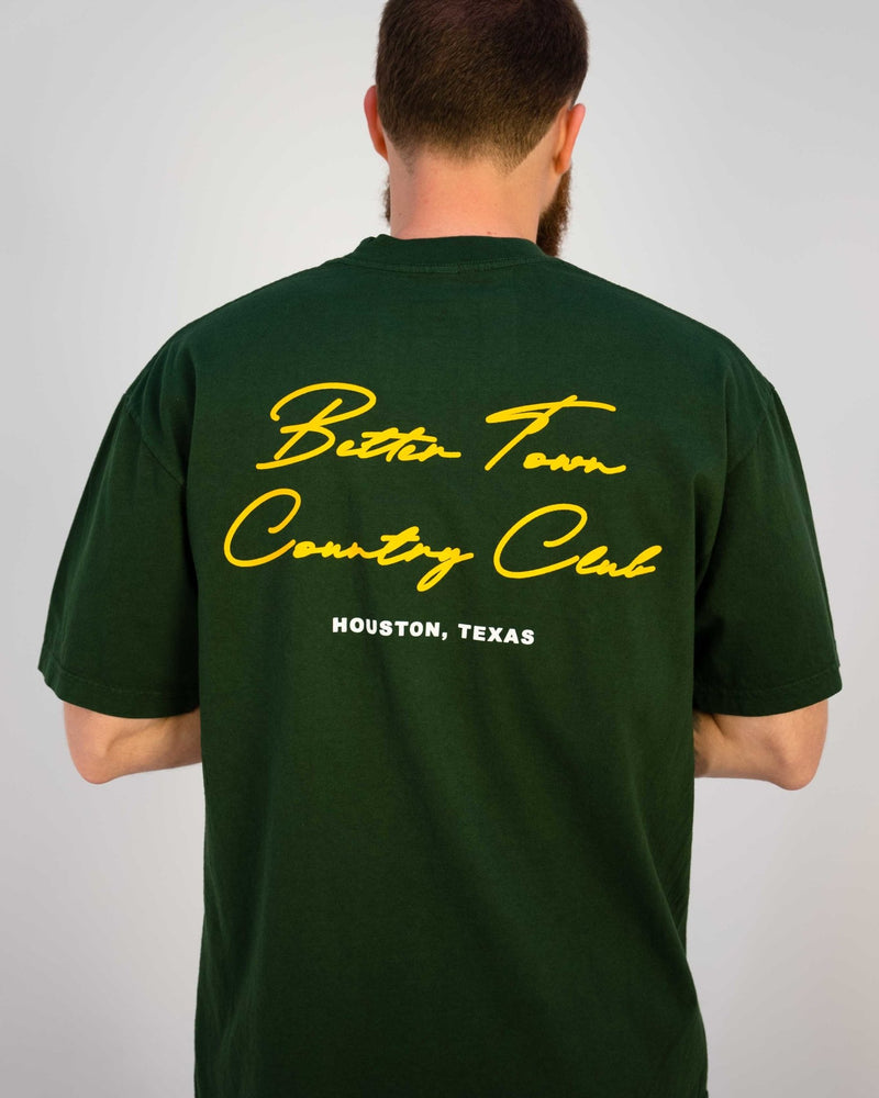 Forest/Yellow Gentleman's Country Club Tee - Shop Better Today