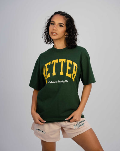 Forest/Yellow Winners Only University Tee - Shop Better Today