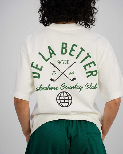 Off White De La Better Country Club Tee - Shop Better Today