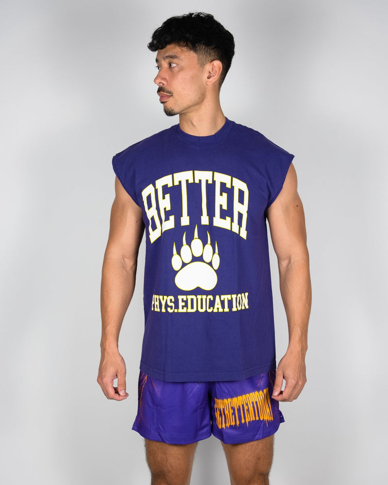Purple Physical Ed Cap Sleeve - Shop Better Today