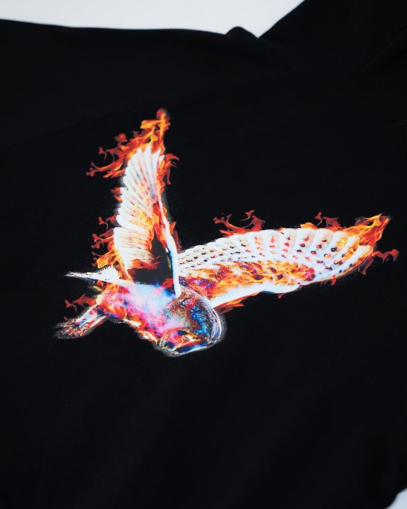Through the Flames Owl Hoodie - Shop Better Today